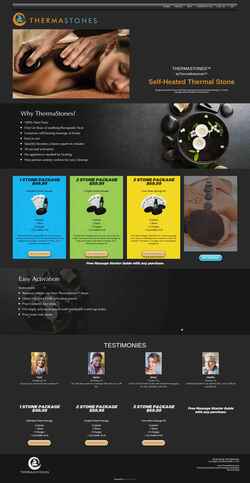 Screenshot thermastones.com
