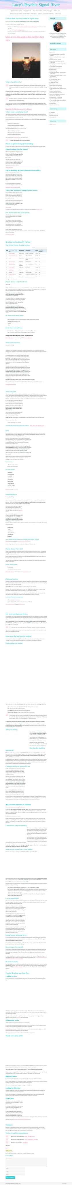 Screenshot www.signalriver.com