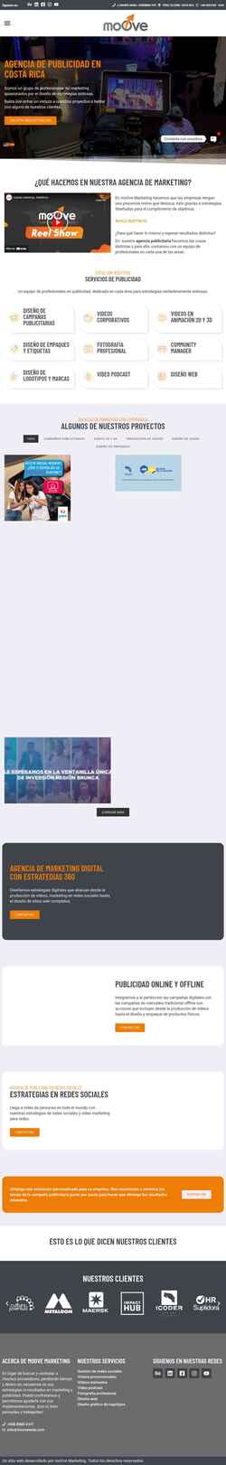 Screenshot www.mooveweb.com