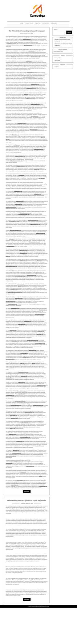 Screenshot carevetqa.com
