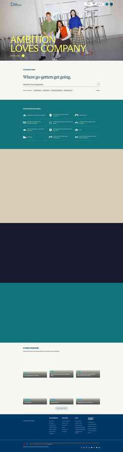 Schermata bond.edu.au