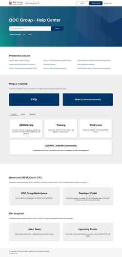 Snímka obrazovky support.boc-group.com