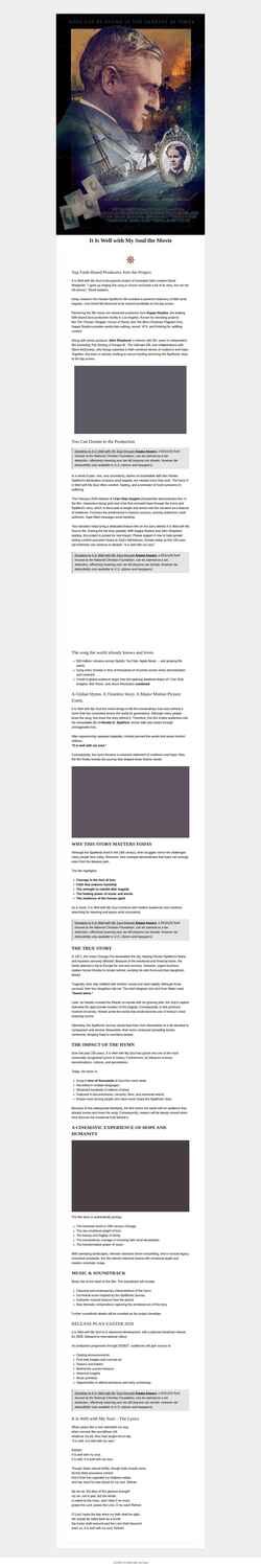 Screenshot itiswellwithmysoul.com