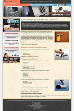 Screenshot www.baytownlocksmith.org
