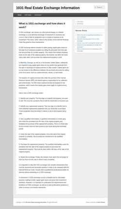 Screenshot 1031exchange.me