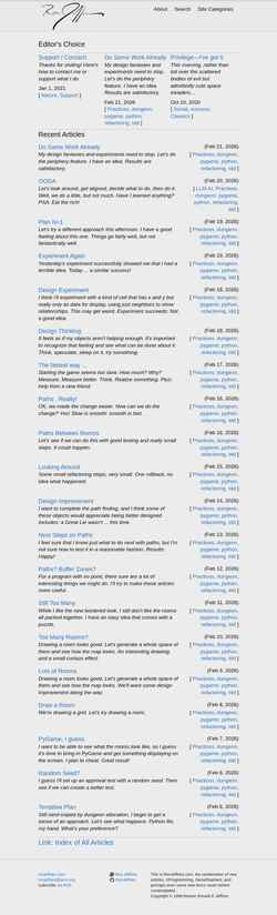 Screenshot ronjeffries.com