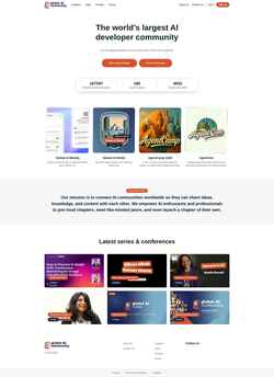 Snímek obrazovky globalai.community