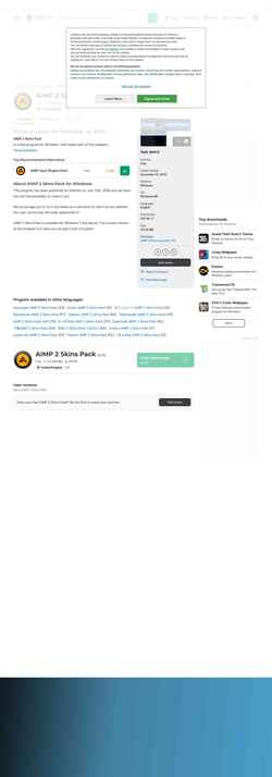 Captura de pantalla aimp-2-skins-pack.en.softonic.com