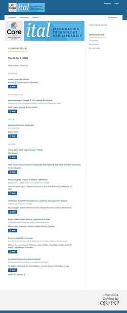 Zrzut ekranu ital.corejournals.org