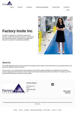 Schermata factoryinsite.biz