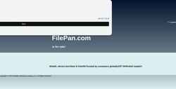 Skærmbillede filepan.com