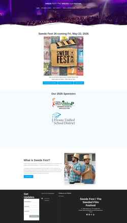 Captură de ecran swedefest.com