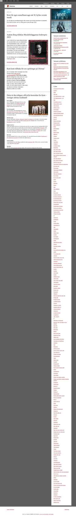 Screenshot kent.nu