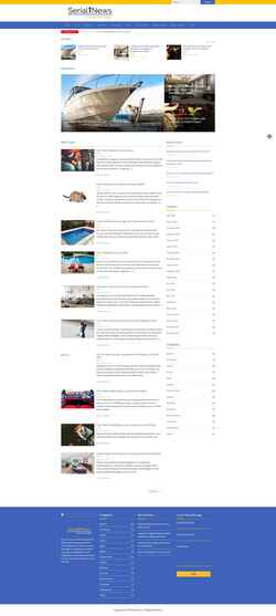 Captura de pantalla newserials.net