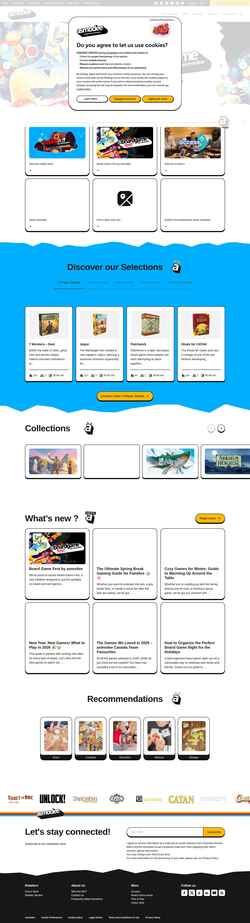 Screenshot www.asmodee.ca
