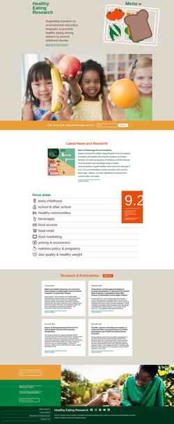 Снимак екрана healthyeatingresearch.org