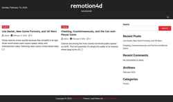 スクリーンショット remotion4d.net