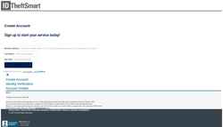 Screenshot enroll.idtheftsmart.com
