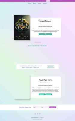 Captura de pantalla teralynnchilds.com