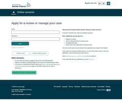 Skærmbillede online.aat.gov.au