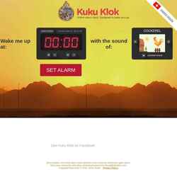 Snimka zaslona kukuklok.com