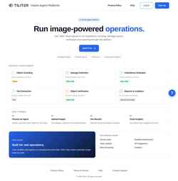 Screenshot ai.vision.tiliter.com