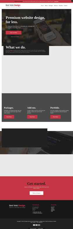 Screenshot www.bestwebdesign.ie