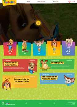 Screenshot thebarkers.tv