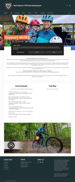Képernyőkép more-mtb.org