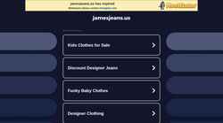 Ekran görüntüsü jamesjeans.us