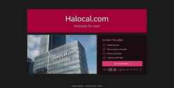 Skærmbillede halocal.com