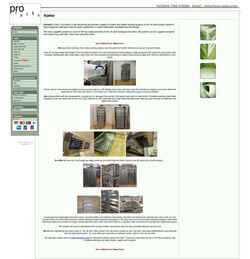 Screenshot www.pro-racks.com