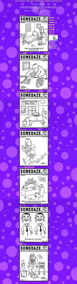Screenshot www.somedaze.com