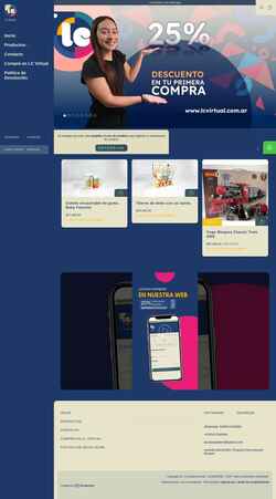 Screenshot lacubanavirtual.com