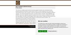 Снимак екрана internet-guide.co.uk