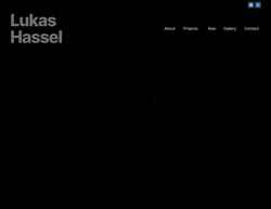 Screenshot lukashassel.com
