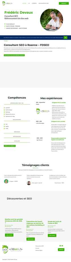 Screenshot www.frederic-devaux.fr