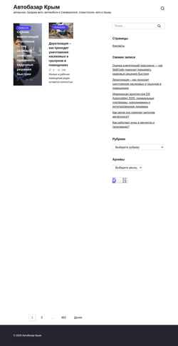 Snímka obrazovky shinamir.ru