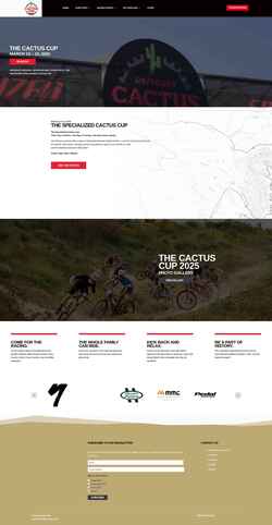 Screenshot thecactuscup.com