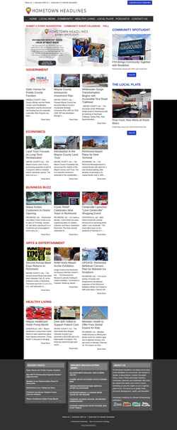 Screenshot thehometownheadlines.com