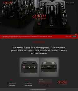 Schermata www.ayonaudio.com