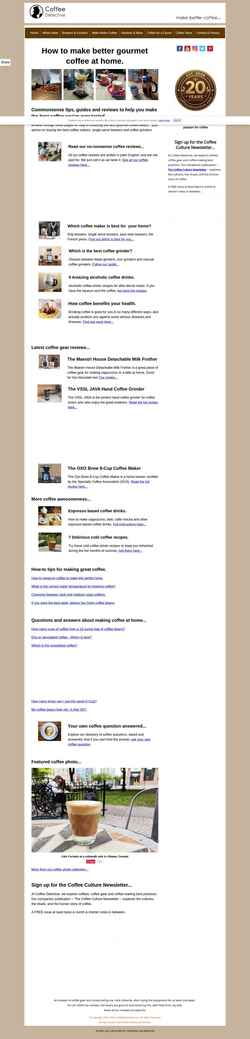 截屏 www.coffeedetective.com