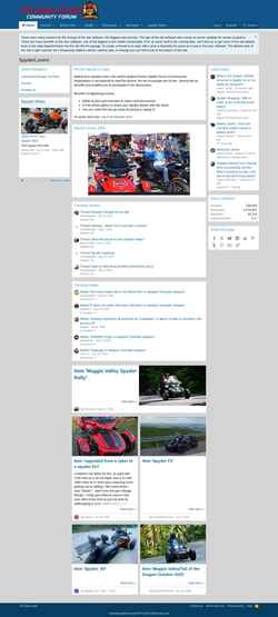Zrzut ekranu www.spyderlovers.com
