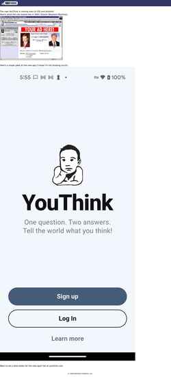 Captura de pantalla www.youthink.com
