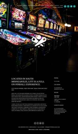 Screenshot littpinballbar.com