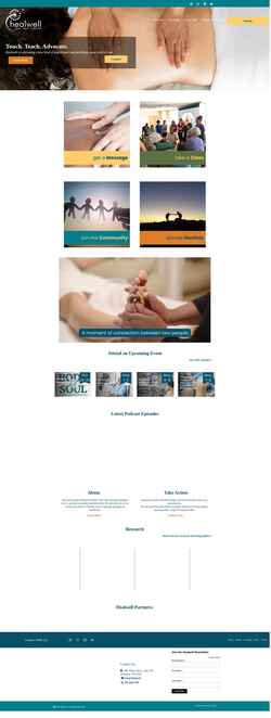 Screenshot healwell.org