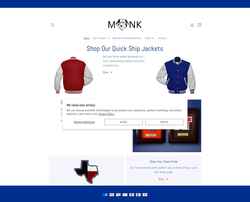 Screenshot monkholdings.com