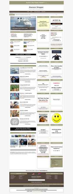 Screenshot bransonshopper.com