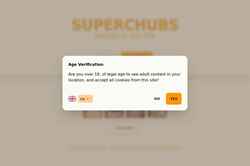 Screenshot superchubs.com