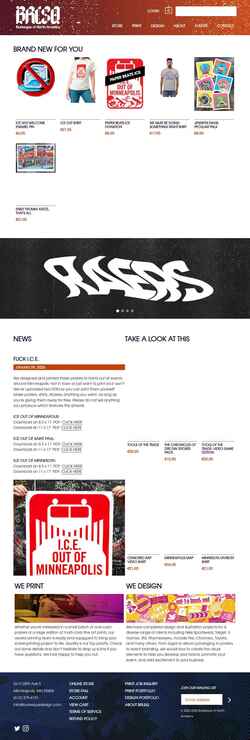 Screenshot burlesquedesign.com